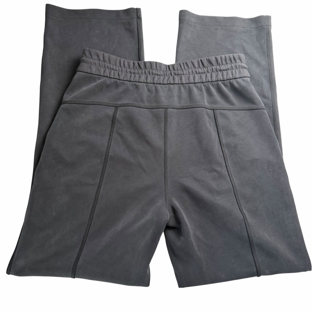 Lululemon Softstreme High-Rise Pant Black Straight leg Sweatpants size 6 - Picture 4 of 8